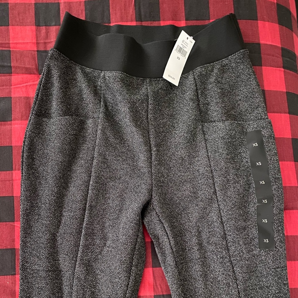 NWT Banana Republic faux tweed jeggings XS